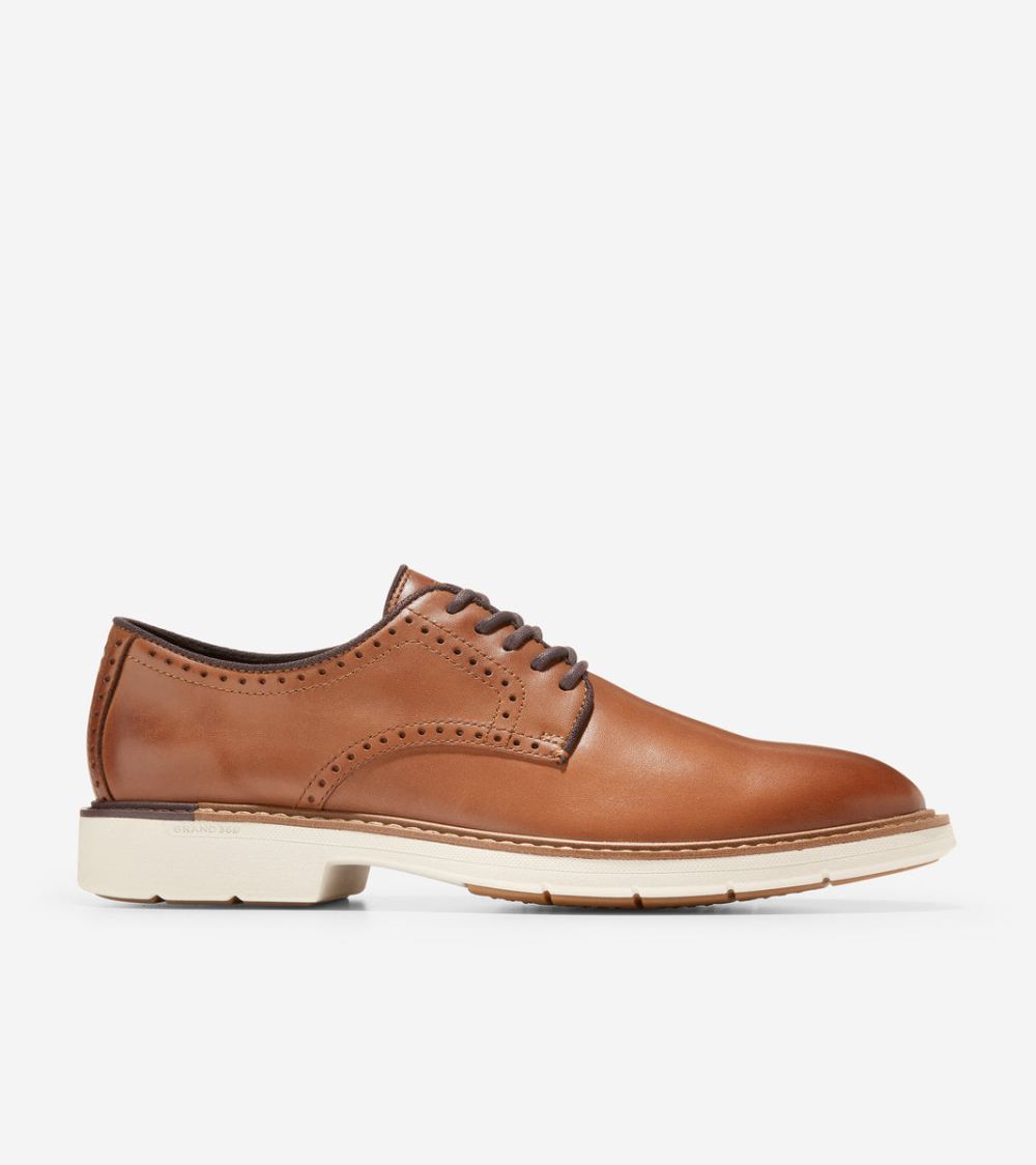 Cole Haan Men's Go-to Plain Toe Oxford - Brown