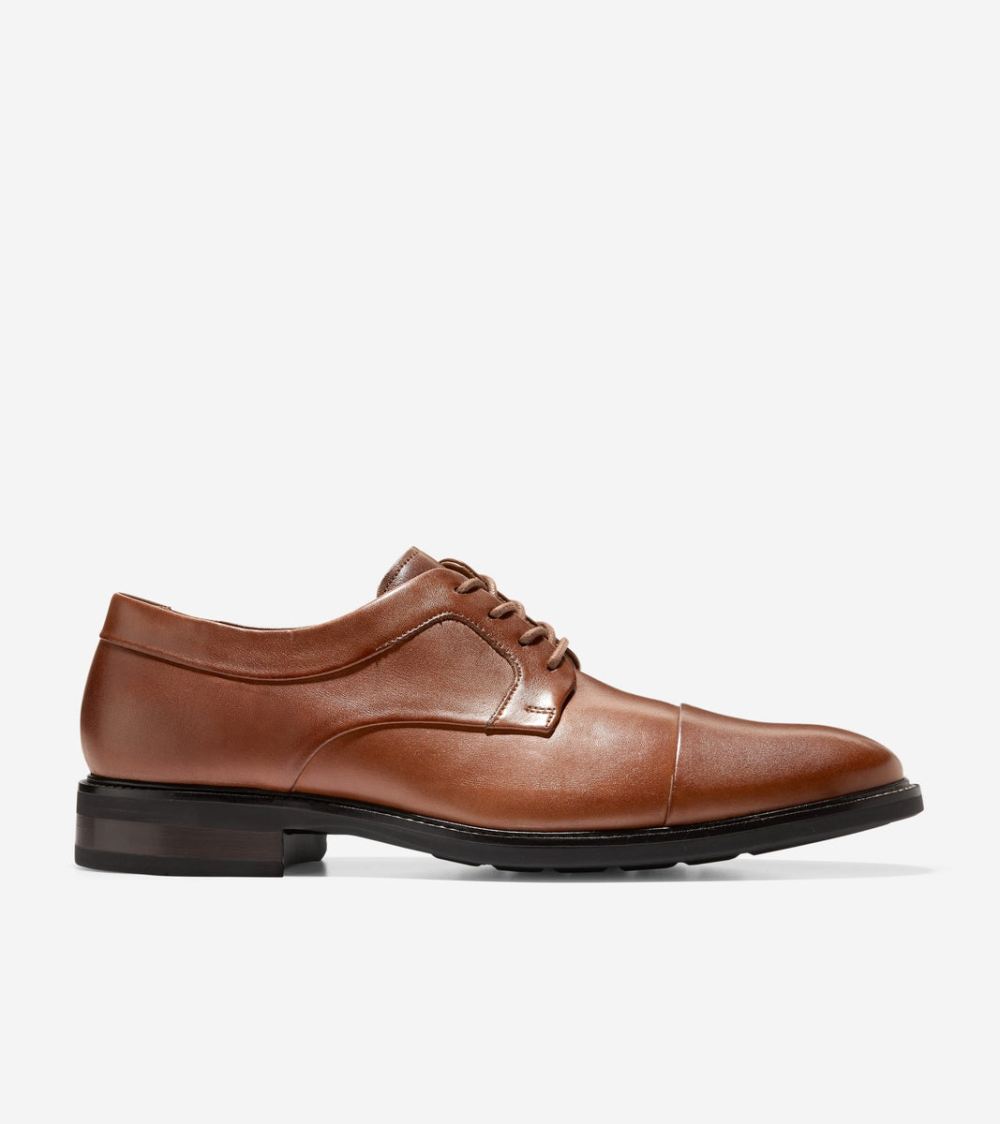 Cole Haan Men's Warren Cap Toe Oxford - British Tan