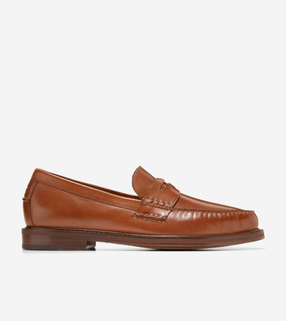 Cole Haan Men's American Classics Pinch Penny Loafer - British Tan-Scotch