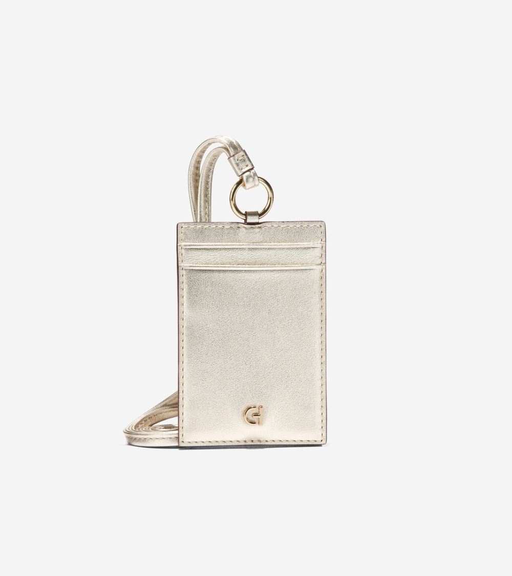 Cole Haan ID Holder - Gold