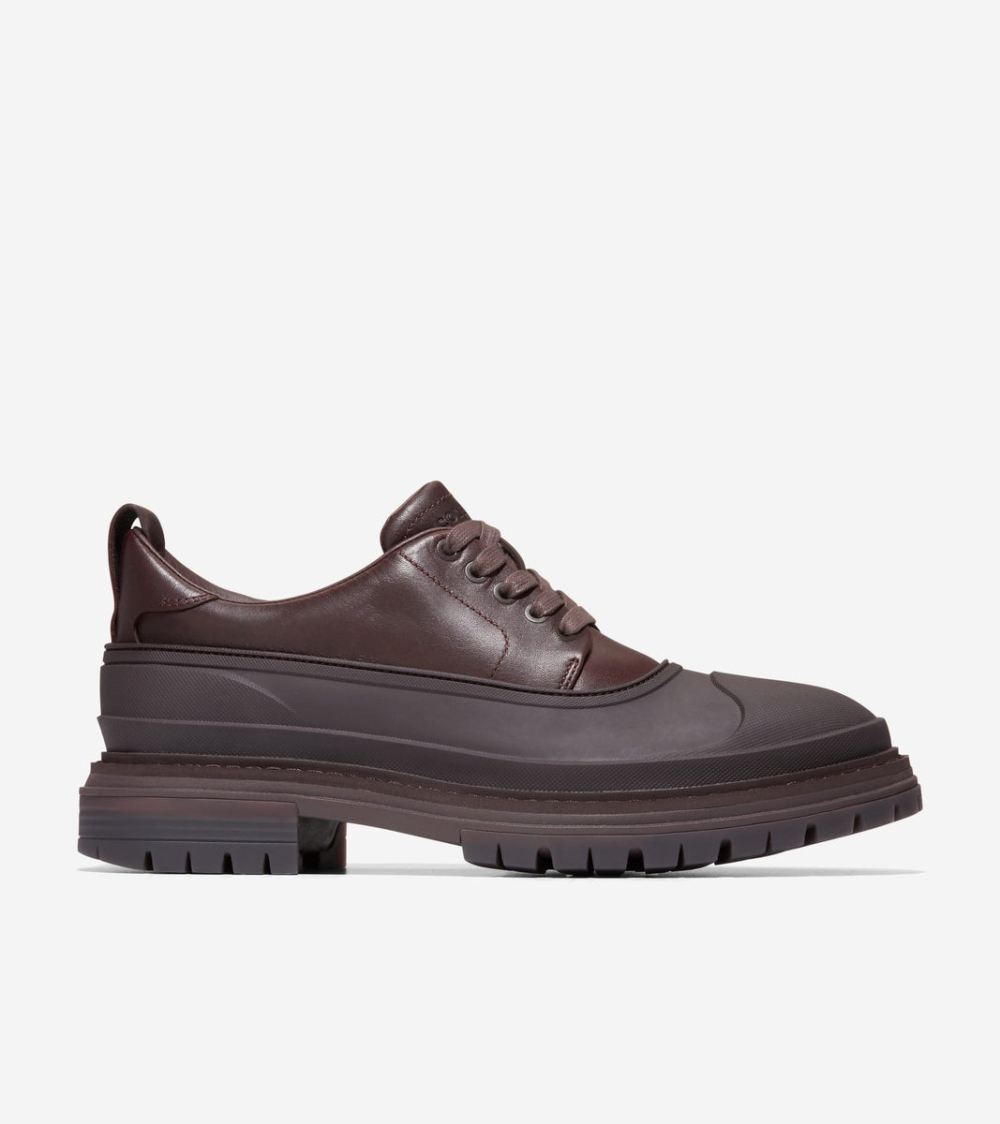 Cole Haan Men's Stratton Shroud Oxfords - Madeira-Dark Chocolate