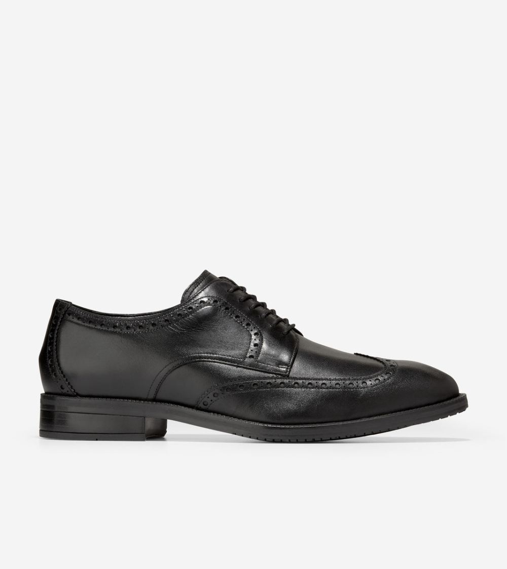 Cole Haan Men's Modern Essentials Wingtip Oxford - Black