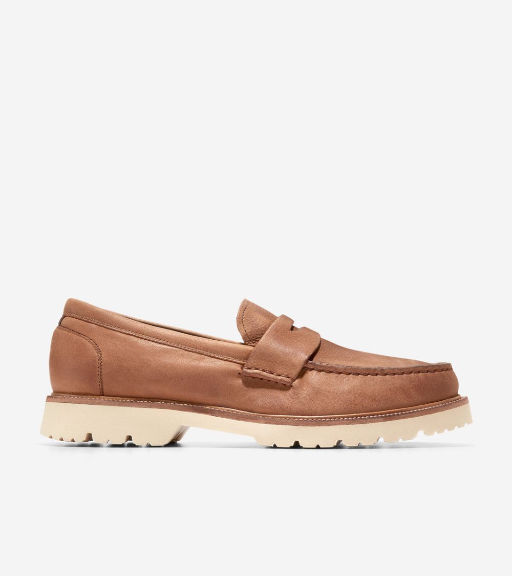 Cole Haan Men's American Classics Penny Loafer - Cuoio