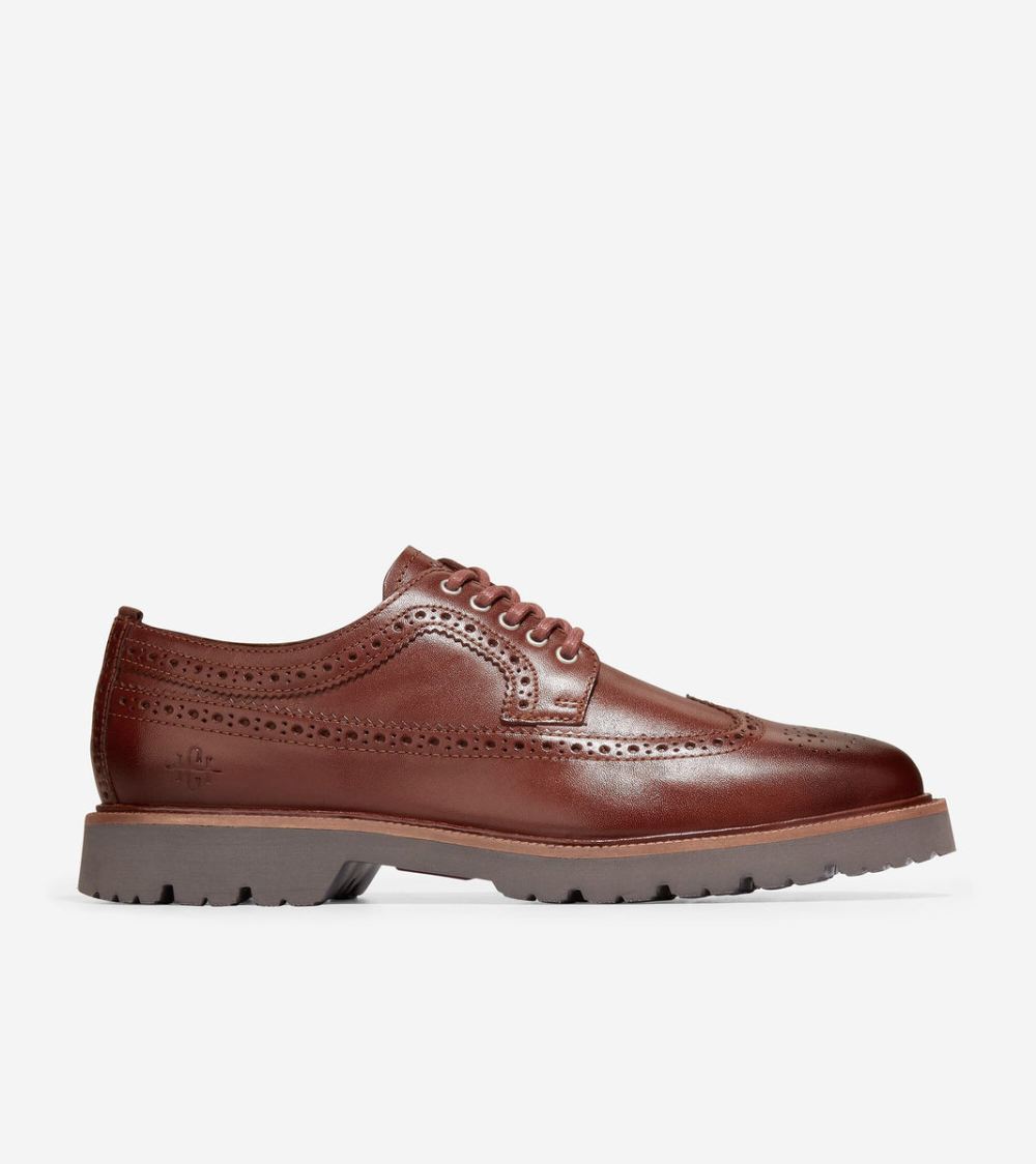 Cole Haan Men's American Classics Longwing Oxford - Woodbury-After Dark