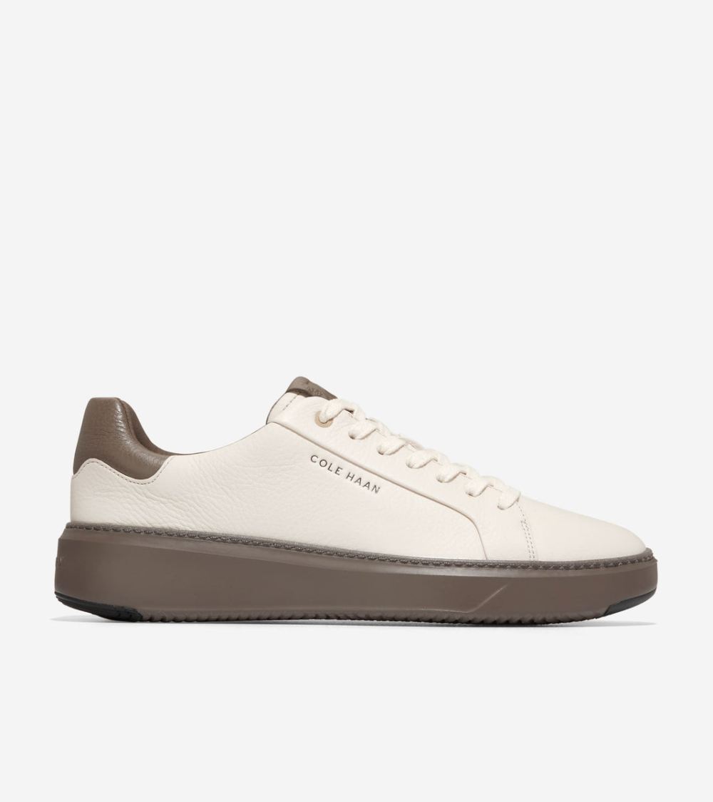 Cole Haan Men's GrandPro Topspin Sneaker - Birch-Truffle