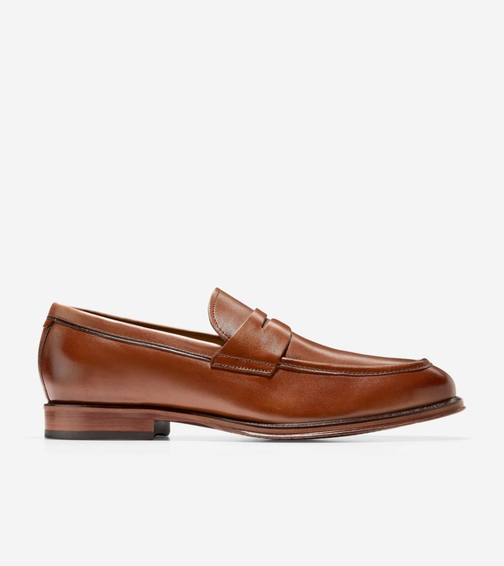 Cole Haan Men's Modern Classics Penny Loafer - British Tan