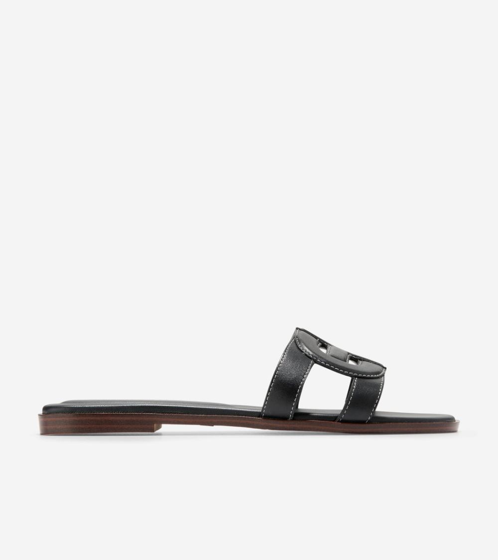 Cole Haan Women's Chrisee Slide Sandals - Black