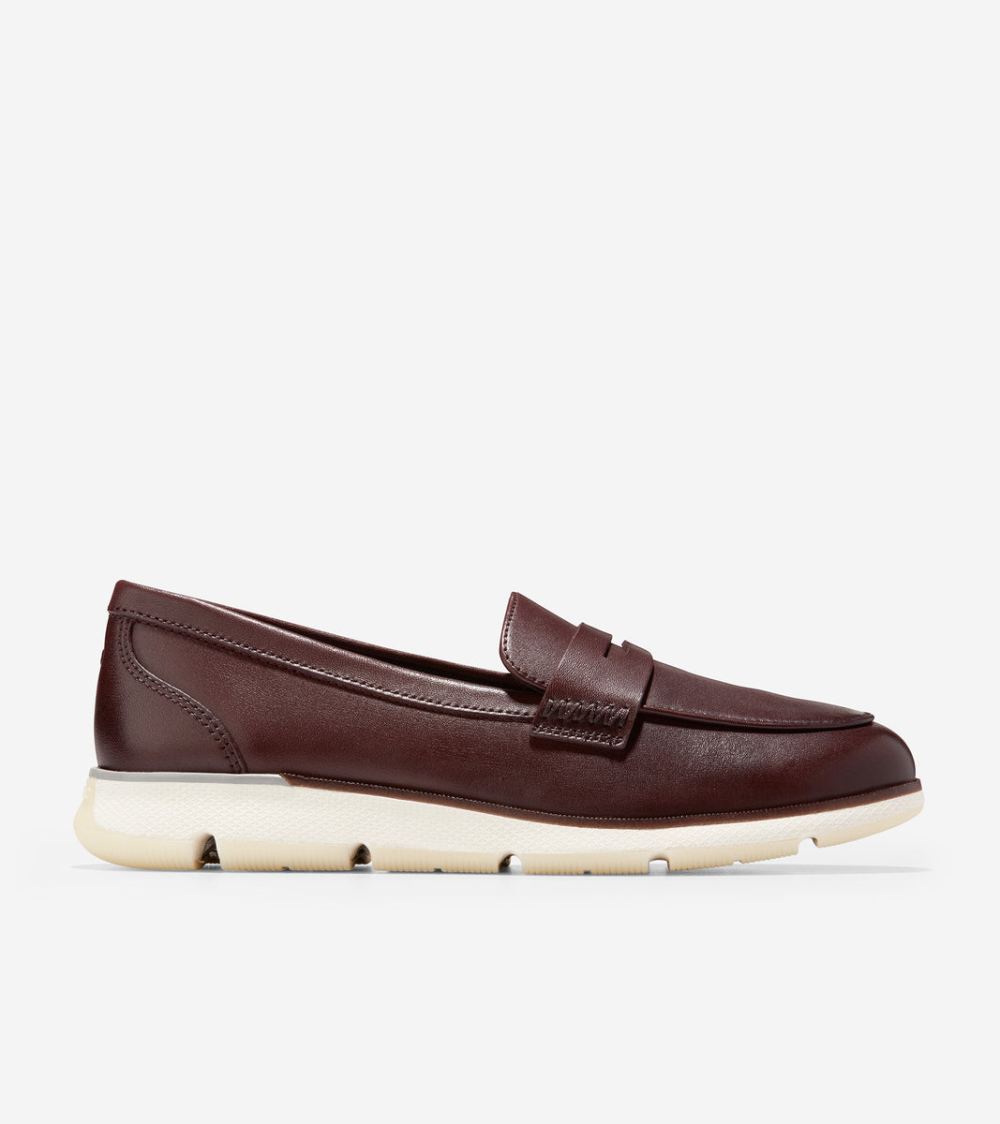 Cole Haan Women's 4.ZEROGRAND Loafer - Dark Brown