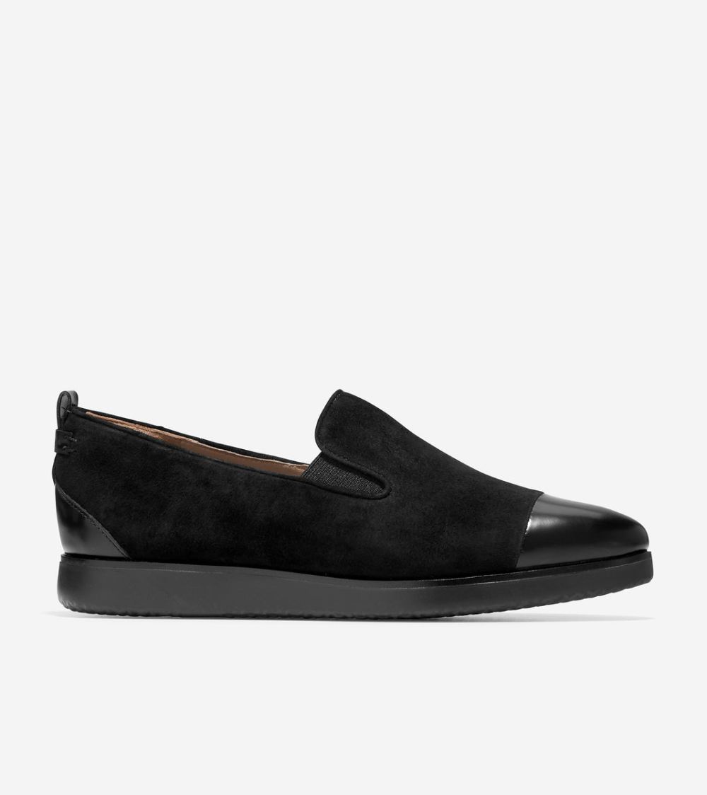 Cole Haan Women's Grand Ambition Slip-On Loafer - Black