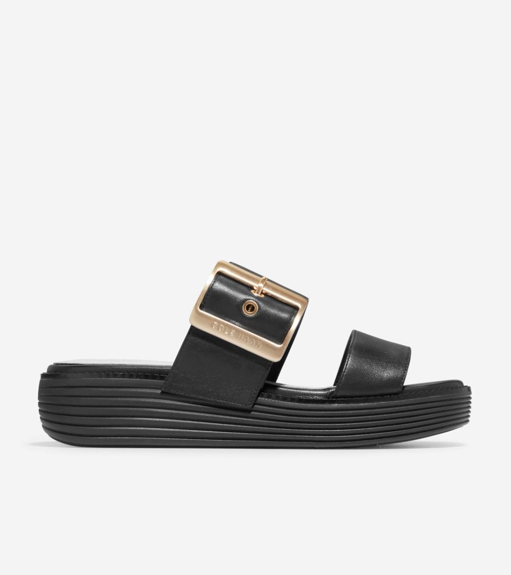 Cole Haan Women's OriginalGrand Platform Slides - Black