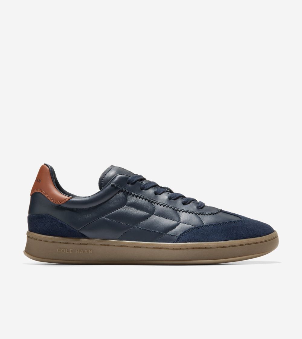 Cole Haan Men's GrandPro Breakaway Sneakers - Navy-British Tan-Dark Gum