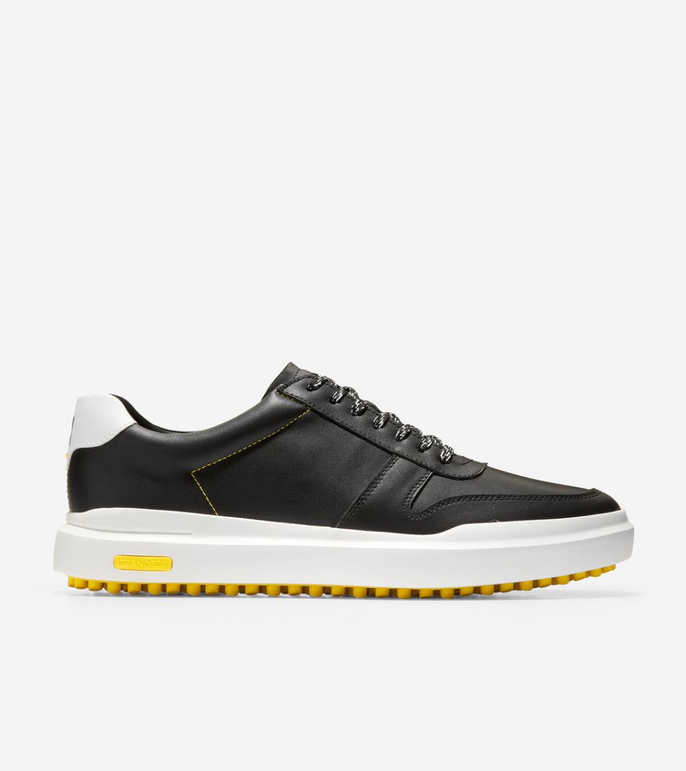 Cole Haan Men's GrandPro AM Golf Sneaker - Black