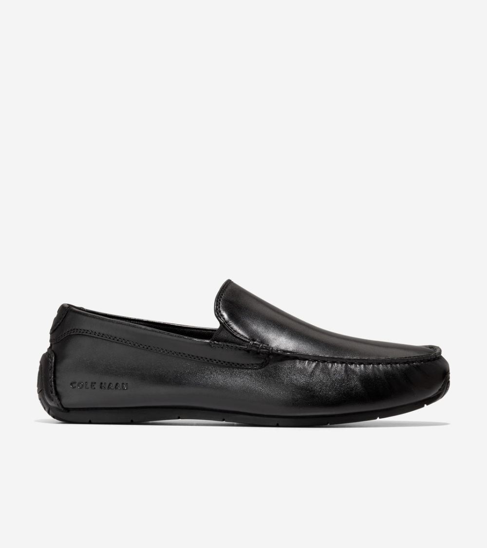 Cole Haan Men's Grand City Venetian Driver - Black