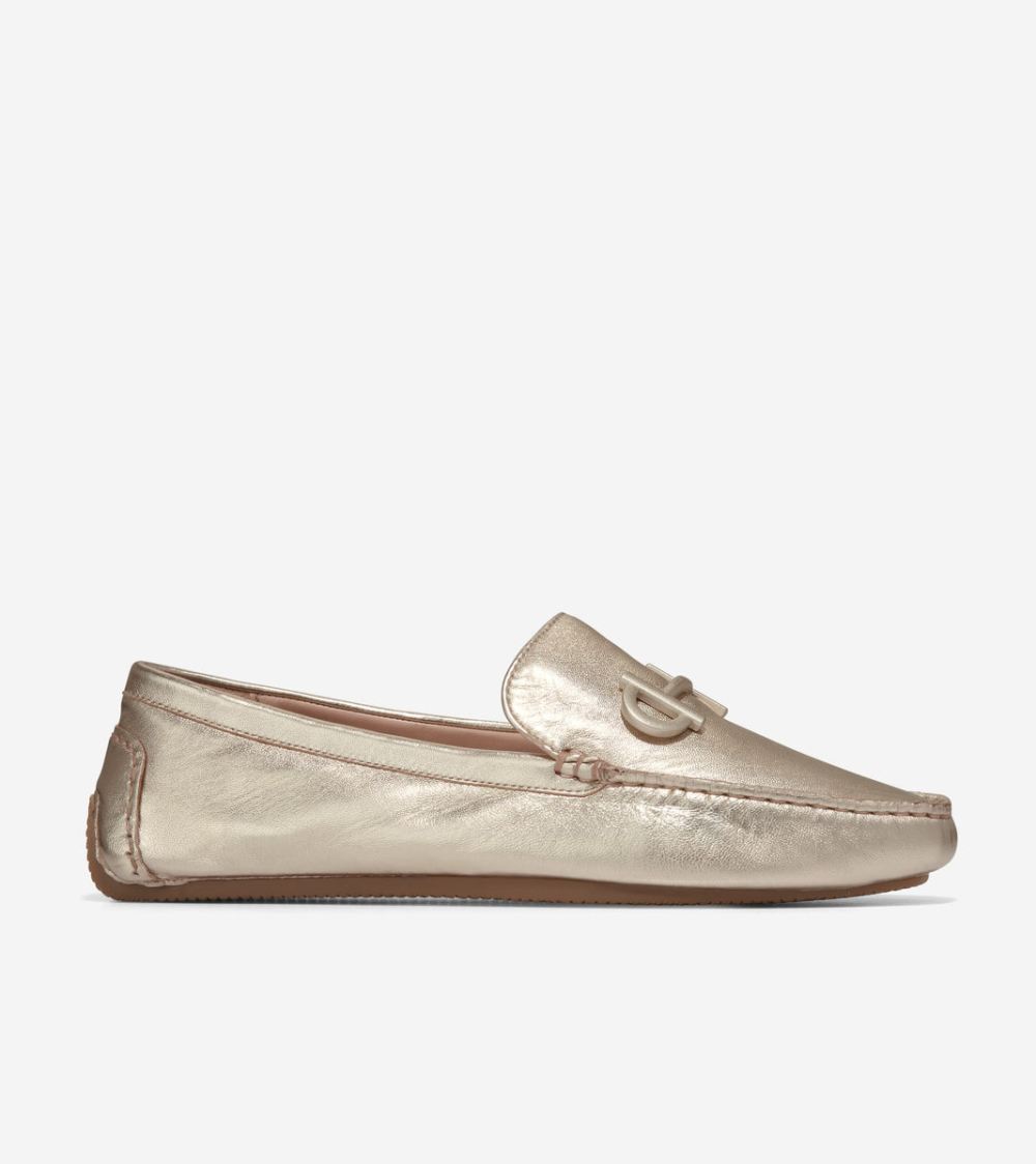 Cole Haan Women's Tully Driver - Gold