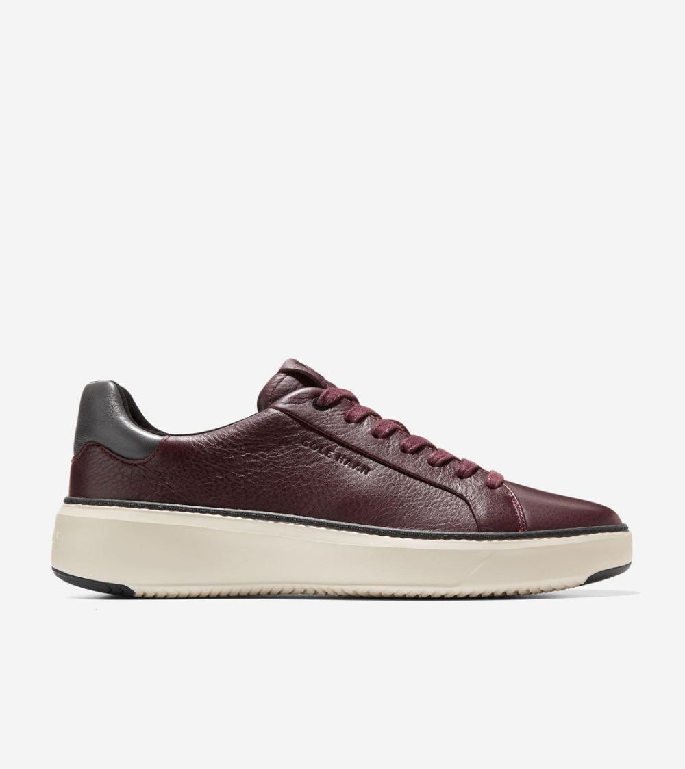 Cole Haan Men's GrandPro Topspin Sneaker - Bloodstone-Burnt Ochre-Birch